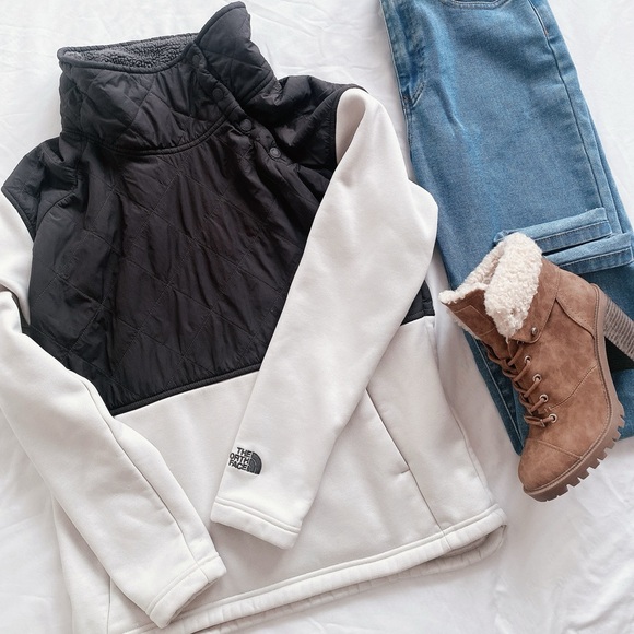 The North Face Cragmont fleece quarter snap pull over jacket - Picture 6 of 14